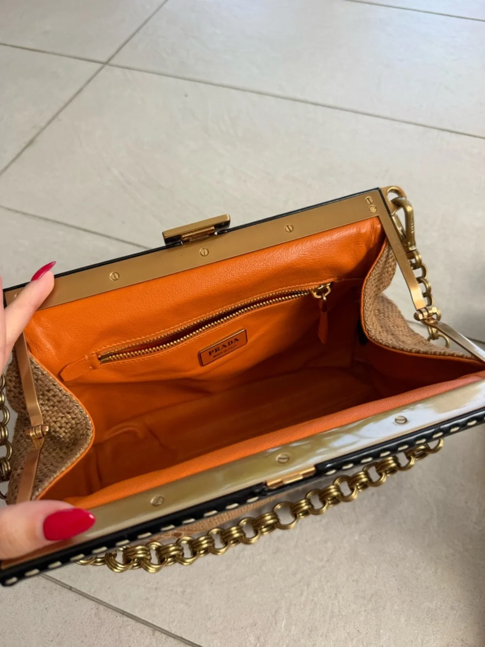 Prada Vintage Woven Shoulder Bag - Picture 10 of 10